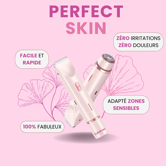 Perfect Skin - Rasoir douceur absolue, zéro irritation, zéro effort